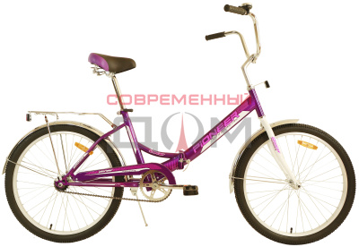 Велосипед Pioneer Oscar 24"/14" violet/white/pink